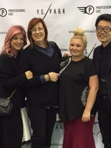 Ash-Leigh Croker, Kathy Gilbert, Renya Xydis, and Young Soo Park