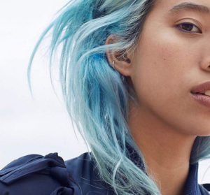 Blue Hair Crown
