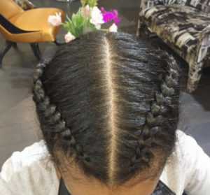 Crown Hair Diana Braids