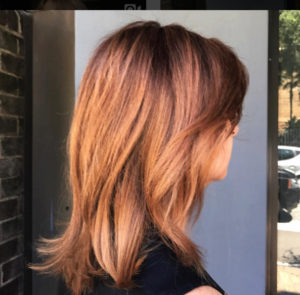 Sophie Copper Hair