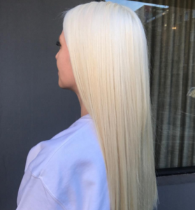 Icy blonde